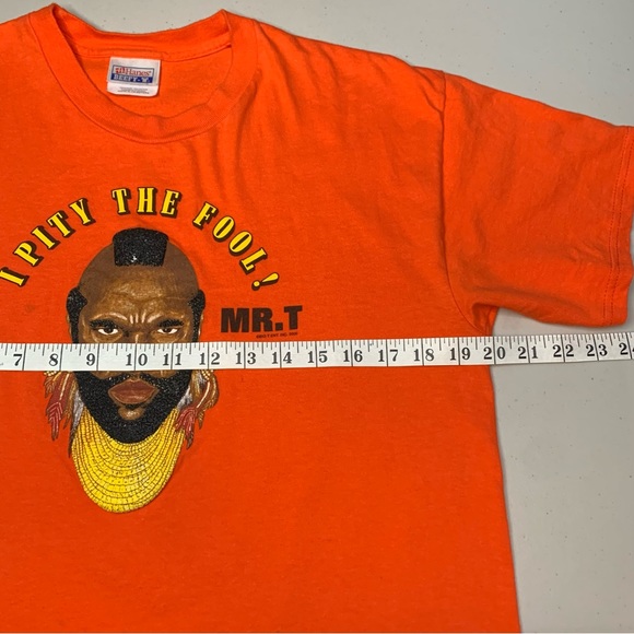 Vintage 2000 Mr. T I Pity The Fool! T-Shirt - Picture 5 of 7